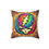 Thumbnail: Faux Suede Square Pillow with Cover. Grateful Dead