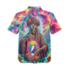 Grateful Dead Hawaiian Shirt. Deadhead Witch