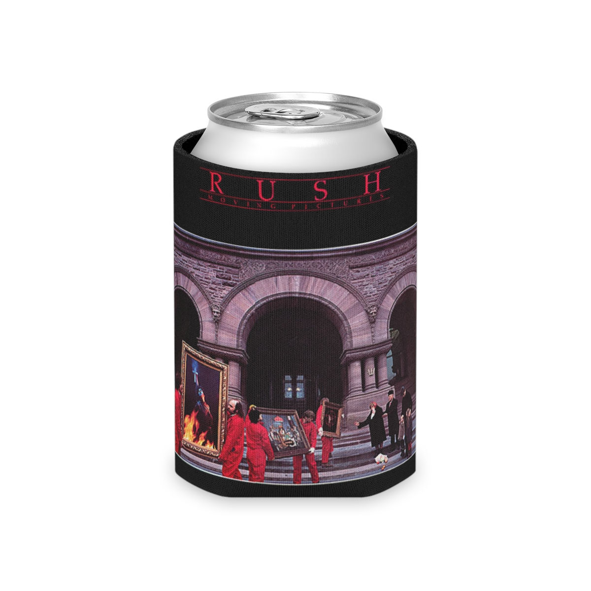 Rush Can Cooler, Moving Picture
