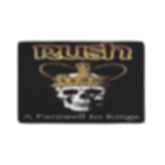 Rush Area Rug with Black Binding 31"x20