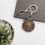 Thumbnail: Key Ring Tag.. Grateful Dead Logo