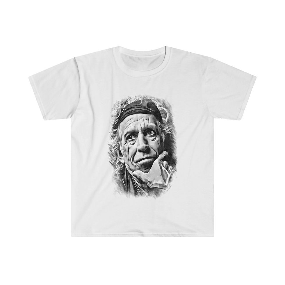 Thumbnail: Soft Cotton T-Shirt. Keith Richard