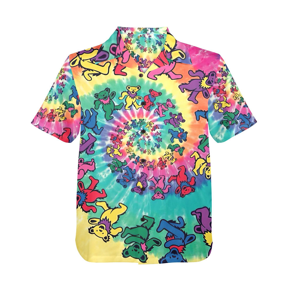 Thumbnail: Hawaiian Shirt Grateful Dead Bears