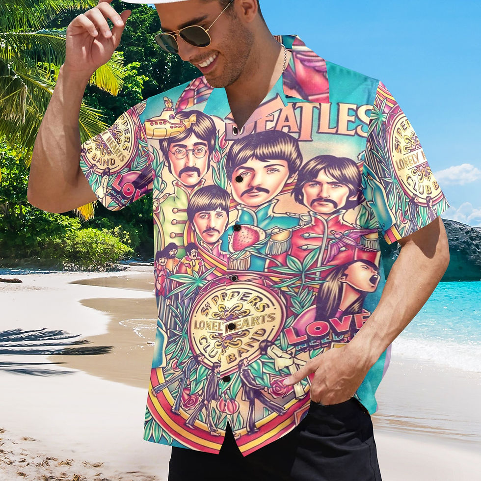 Hawaiian Shirt The Beatles Sgt Pepper
