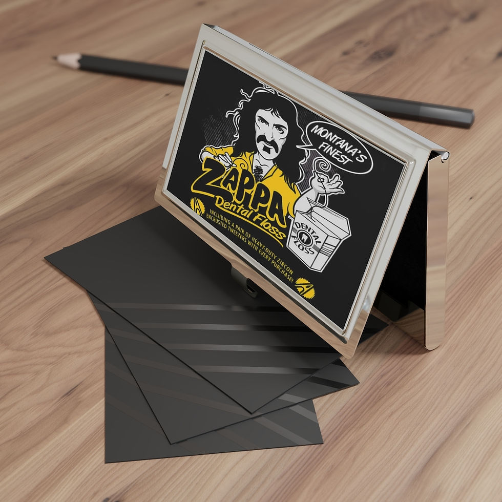 Thumbnail: Business Card Holder Frank Zappa