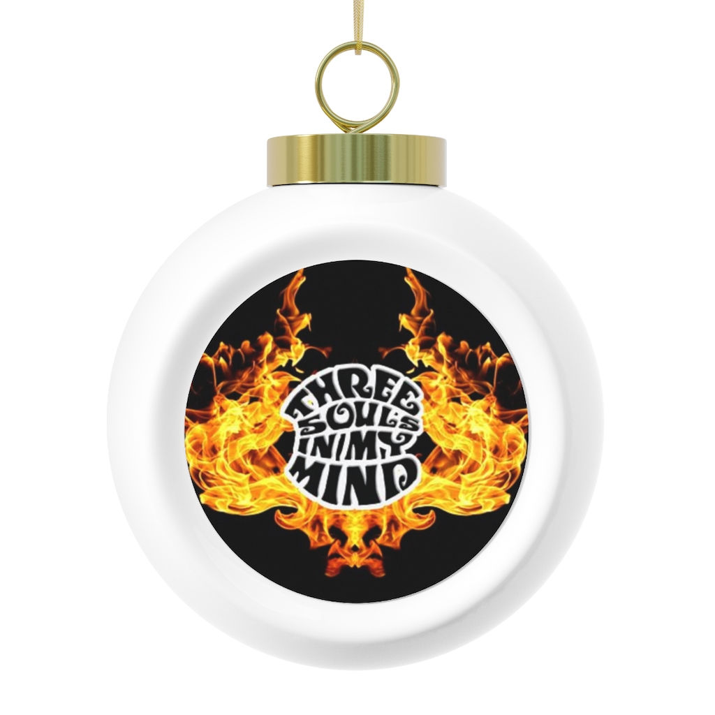 Christmas Ball Ornament. Three souls in my mind