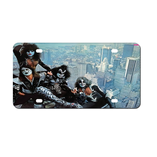 License Plate. Kiss #5