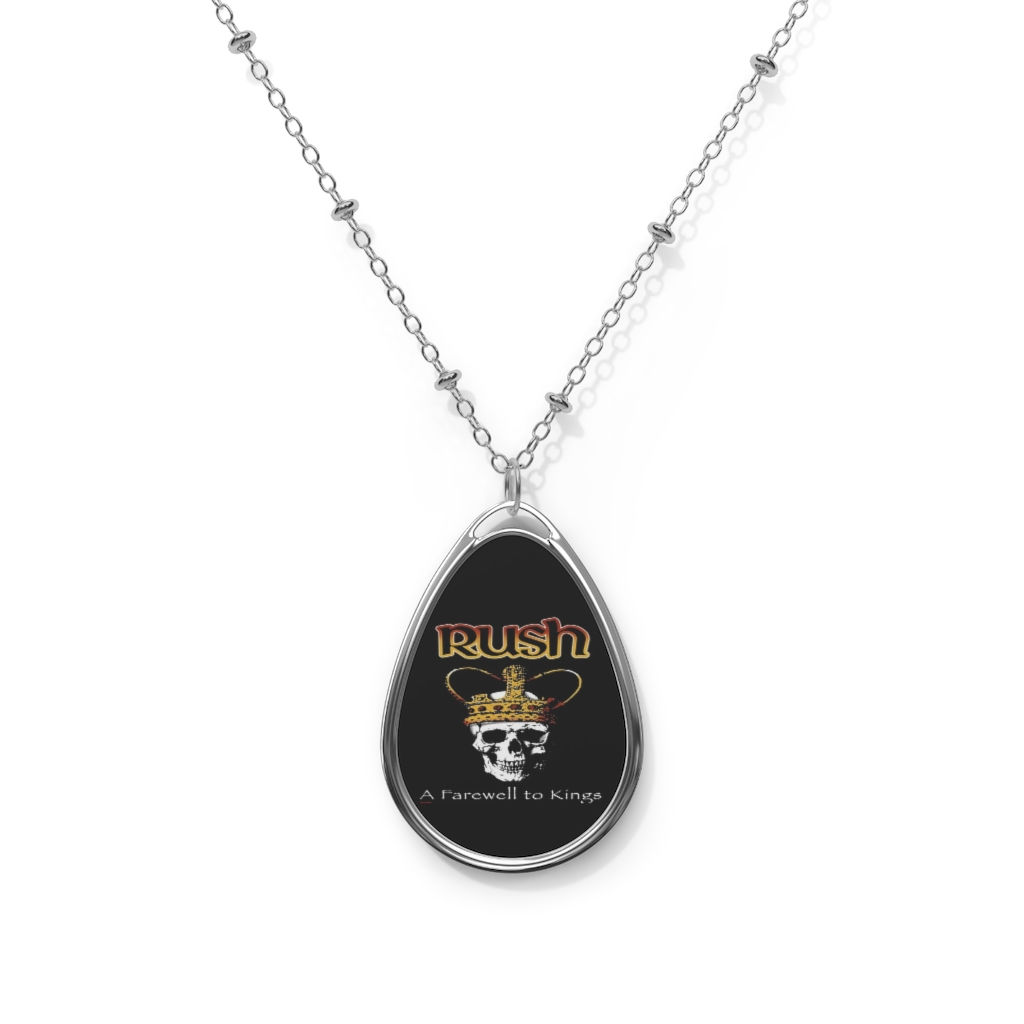 Oval Necklace A Farewell To Kings, Rush