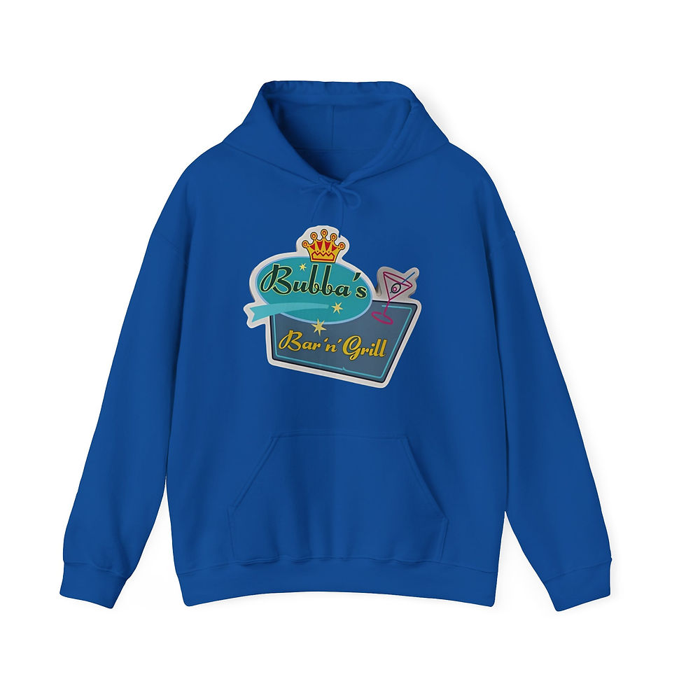 Thumbnail: Unisex Heavy Blend Hoodie Rush. Bubba's Bar & Grill