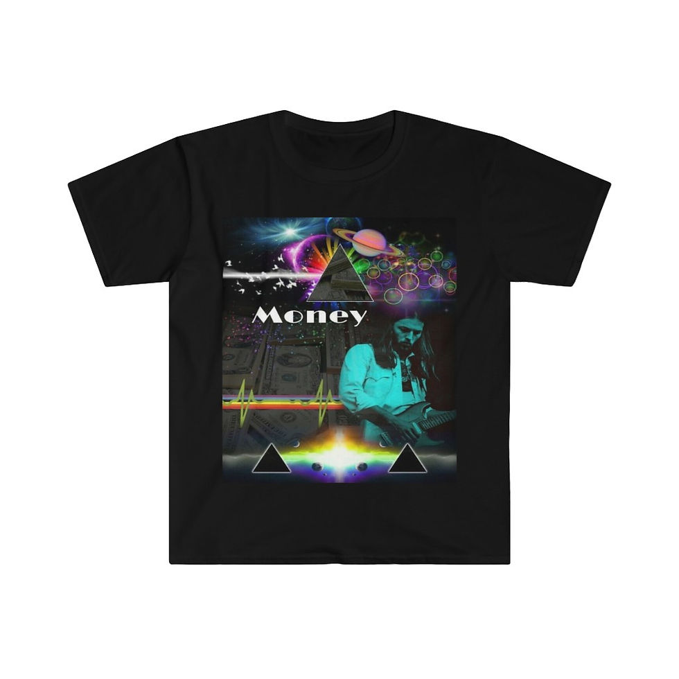 Men's & Women's Soft Cotton T-Shirt. Pink Floyd. Money