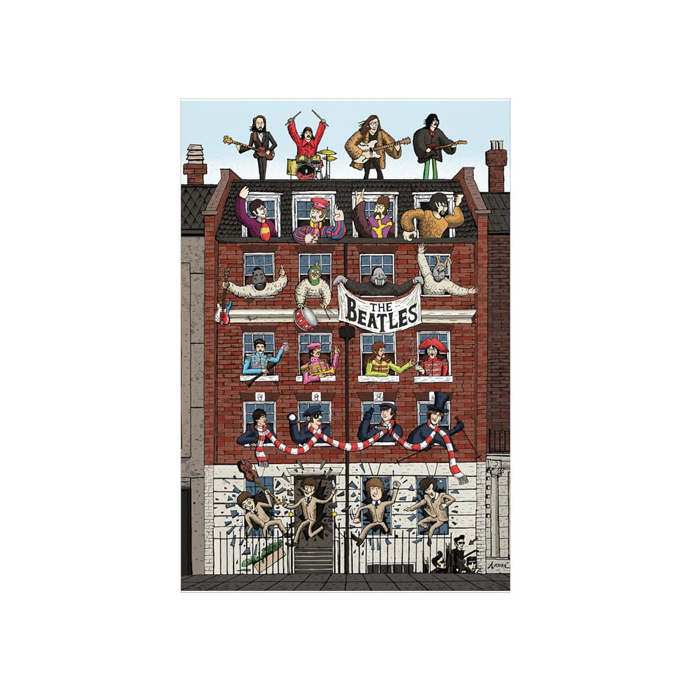 Premium Matte Vertical Posters Beatles