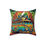 Thumbnail:  Faux Suede Square Pillow with Cover. Grateful Dead