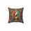 Thumbnail: Faux Suede Square Pillow with Cover. Grateful Dead