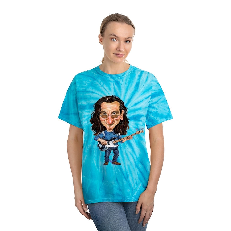 Thumbnail: Tie-Dye Tee, Geddy Lee, Rush 