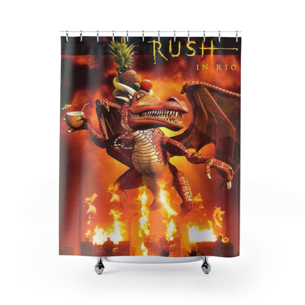 Shower Curtain Rush Live In Rio