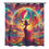 Thumbnail: Shower Curtain 66"x72"Grateful Dead Gypsy