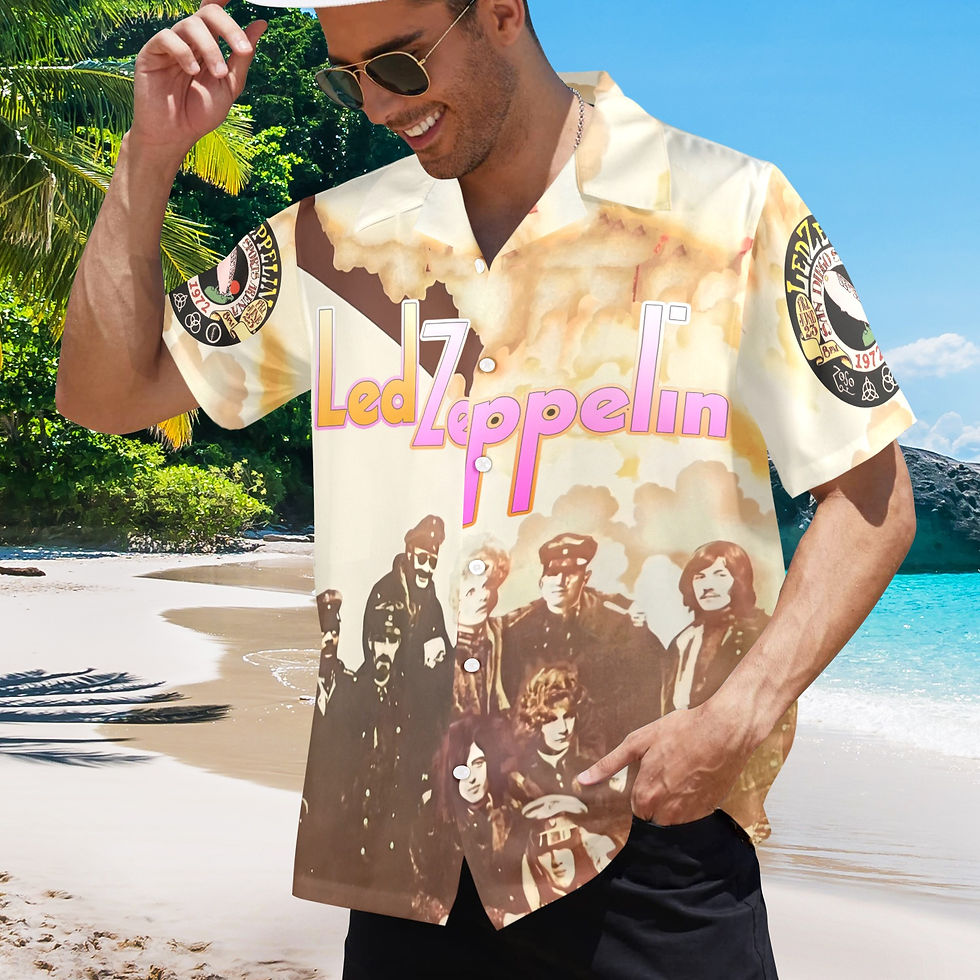 Hawaiian Shirt Led Zeppelin II