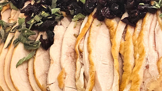 Sage & onion roast turkey
