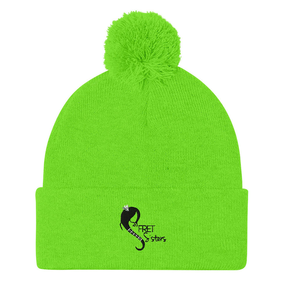 Thumbnail: Fret Sisters Pom-Pom Beanie