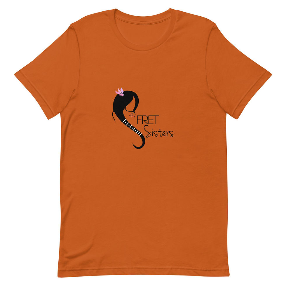 Thumbnail: Fret Sisters Short-Sleeve Unisex T-Shirt