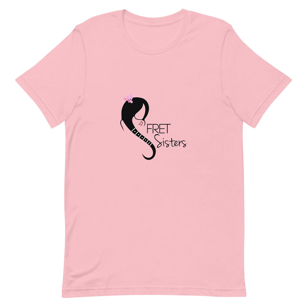 Thumbnail: Fret Sisters Short-Sleeve Unisex T-Shirt