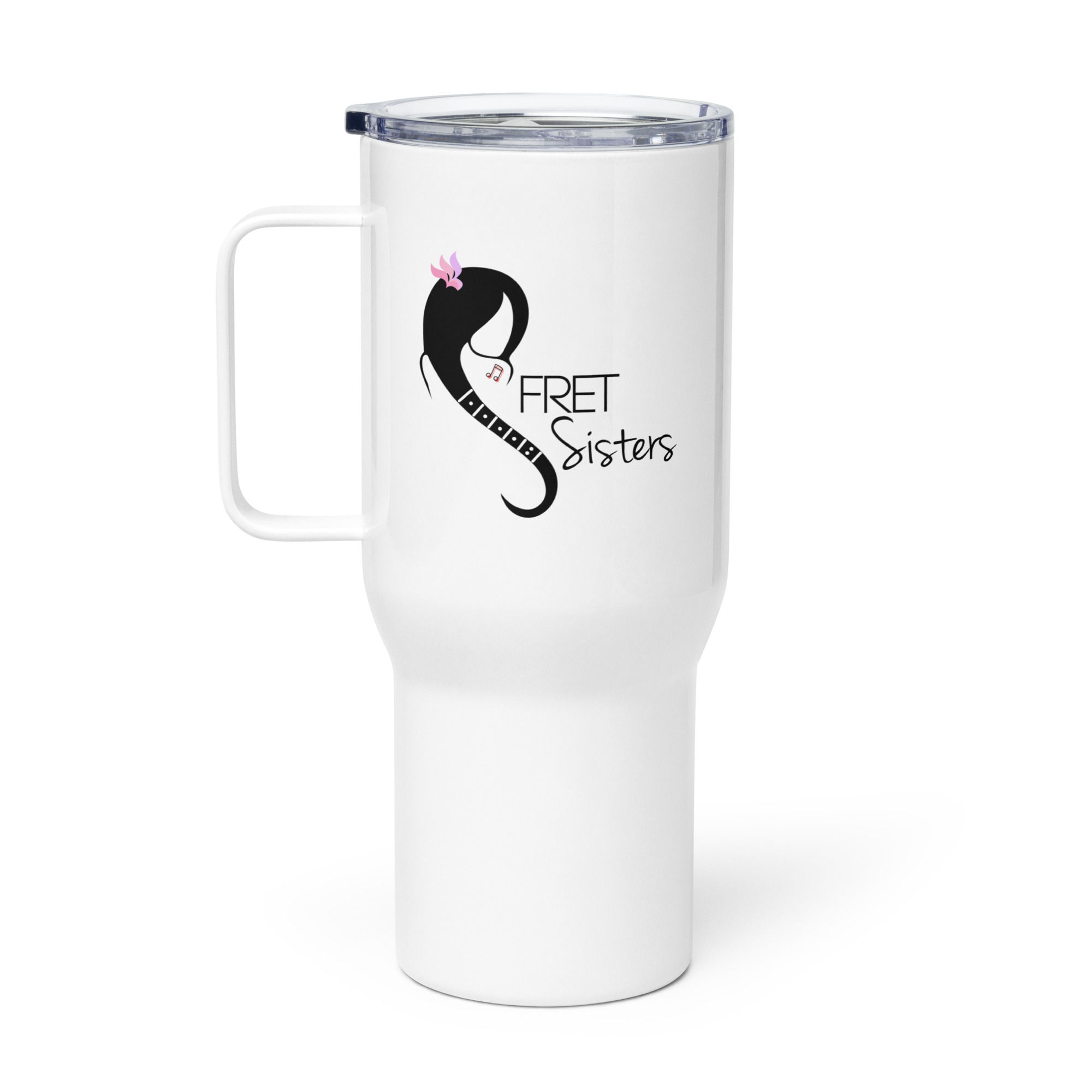 Fretsisters Travel mug with a handle