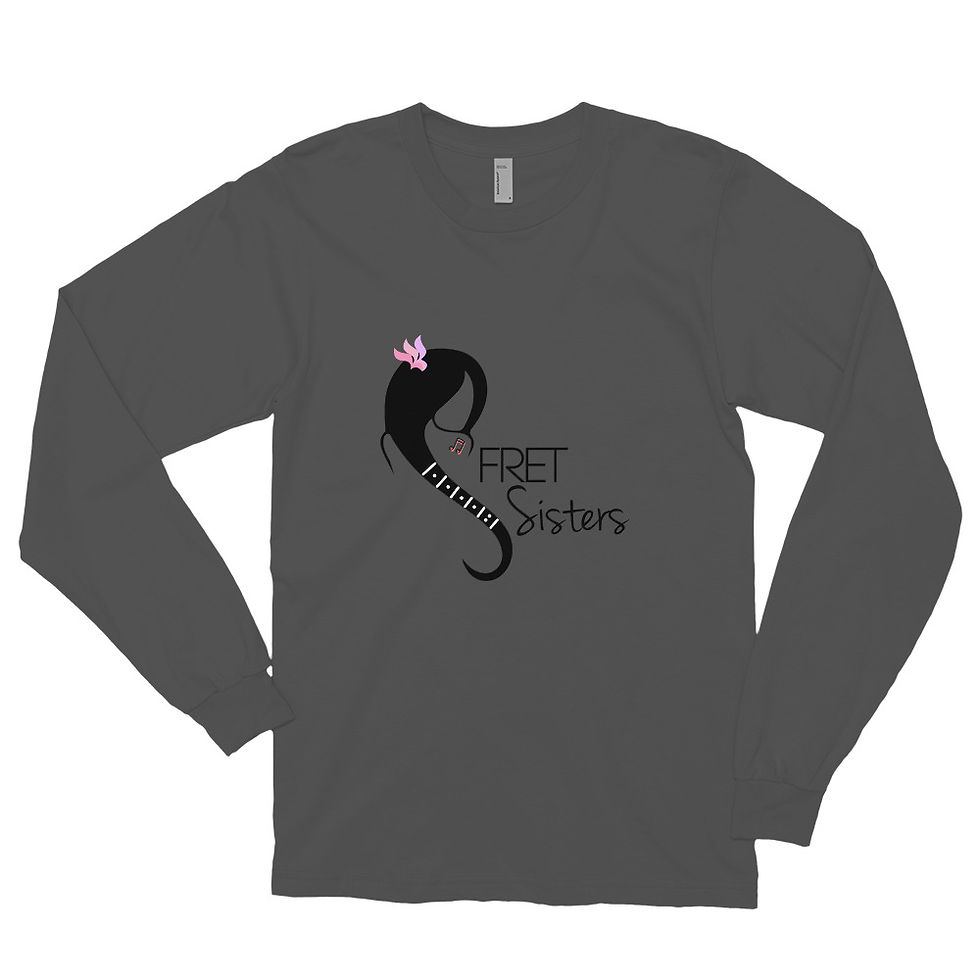 Thumbnail: Fret Sisters Long sleeve t-shirt