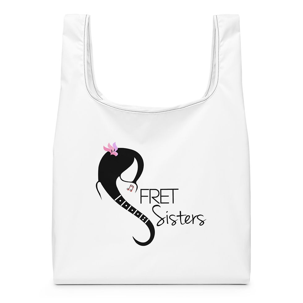 Fret Sisters Shopping bag