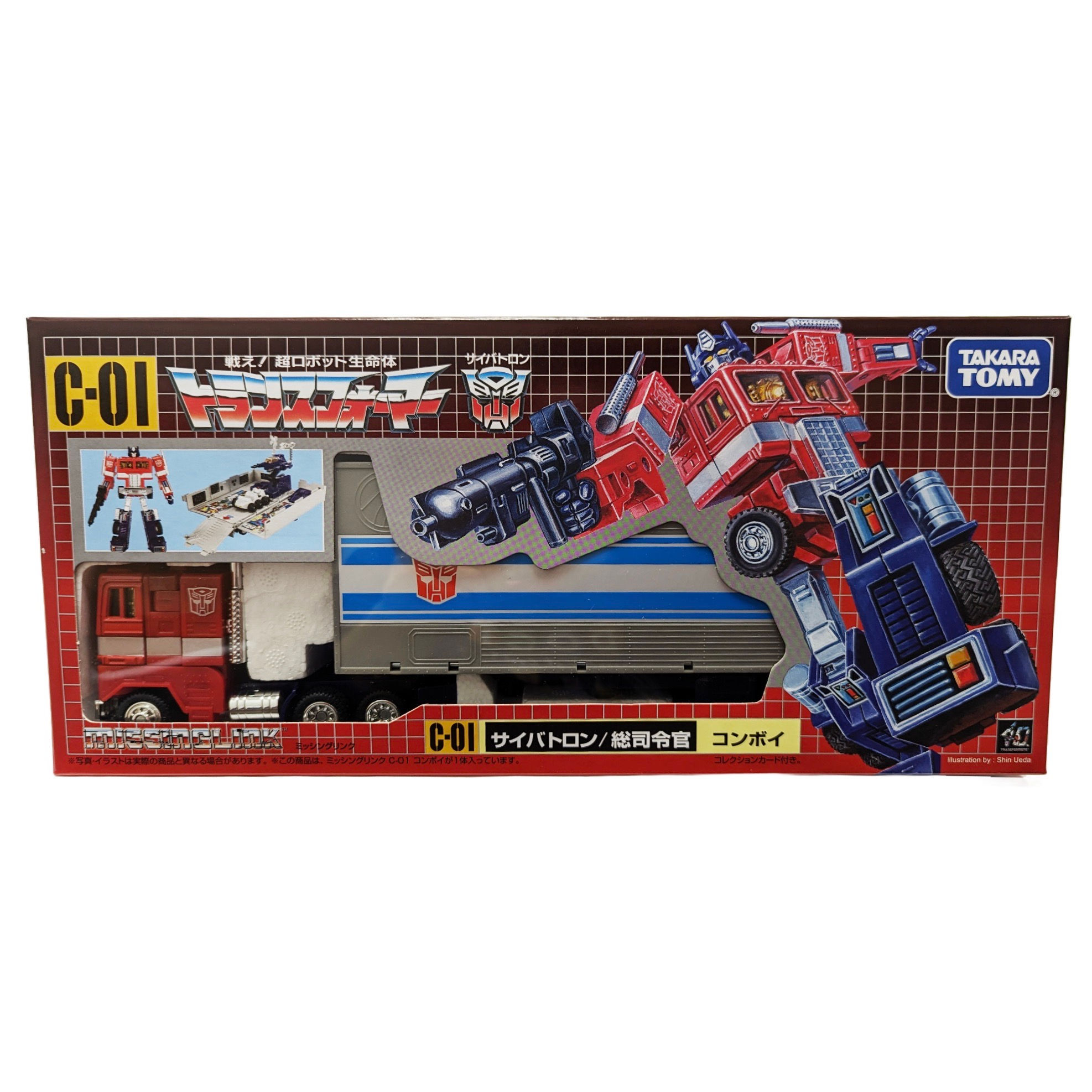 2024 HASBRO TAKARA TOMY TRANSFORMERS MISSING LINK C-01 OPTIMUS FIGURE