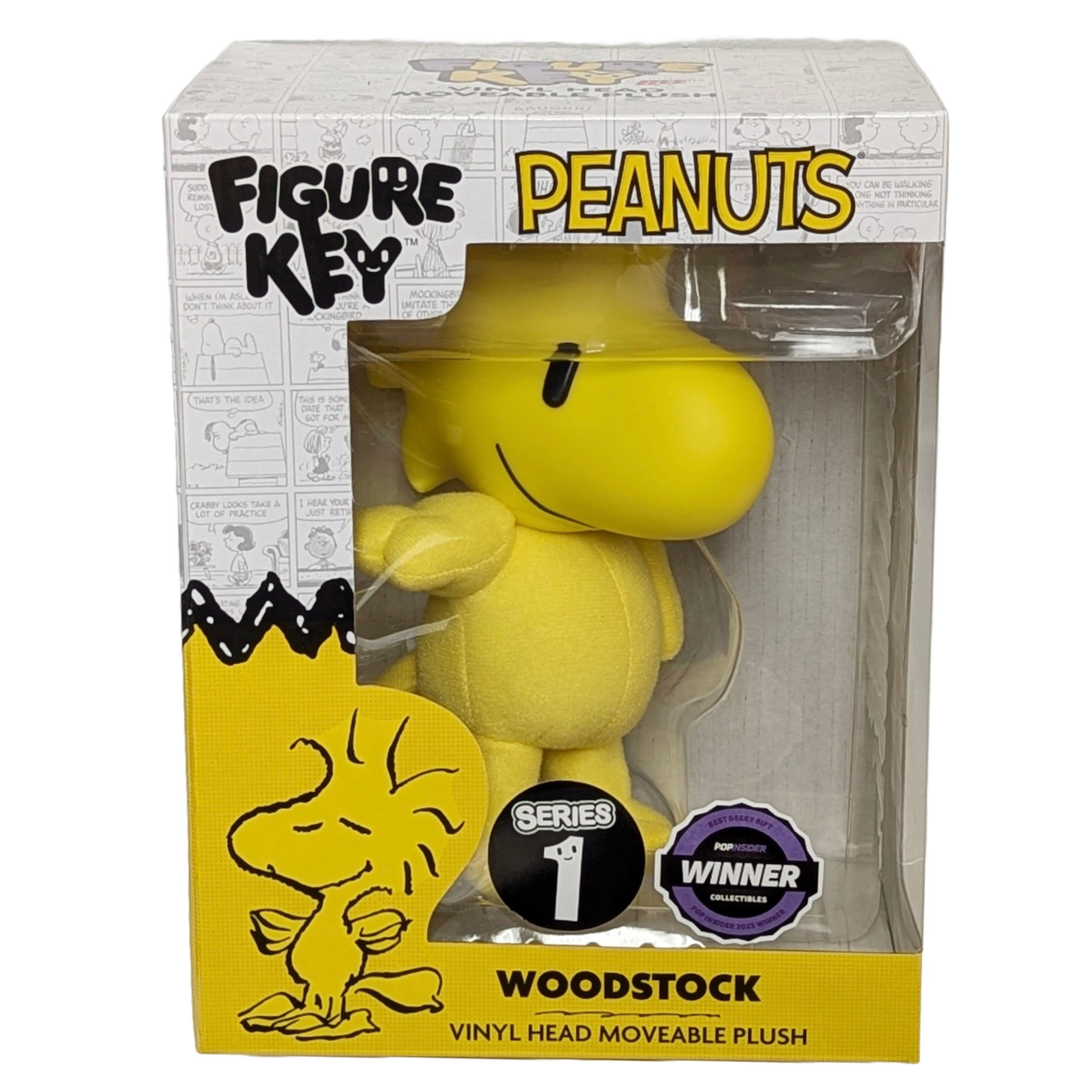 2024 GEE FIGURE KEY PEANUTS WOODSTOCK 6" PLUSH