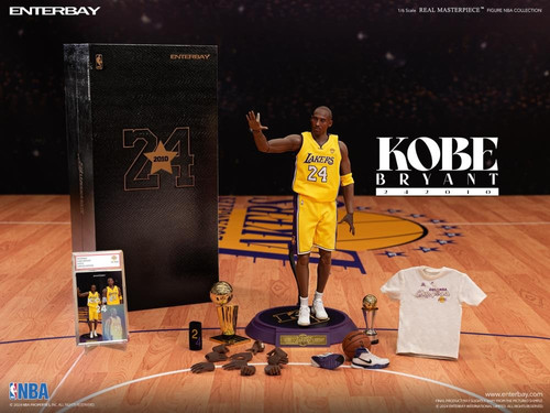 2024 ENTERBAY NBA LAKERS REAL MASTERPIECE KOBE BRYANT (2010