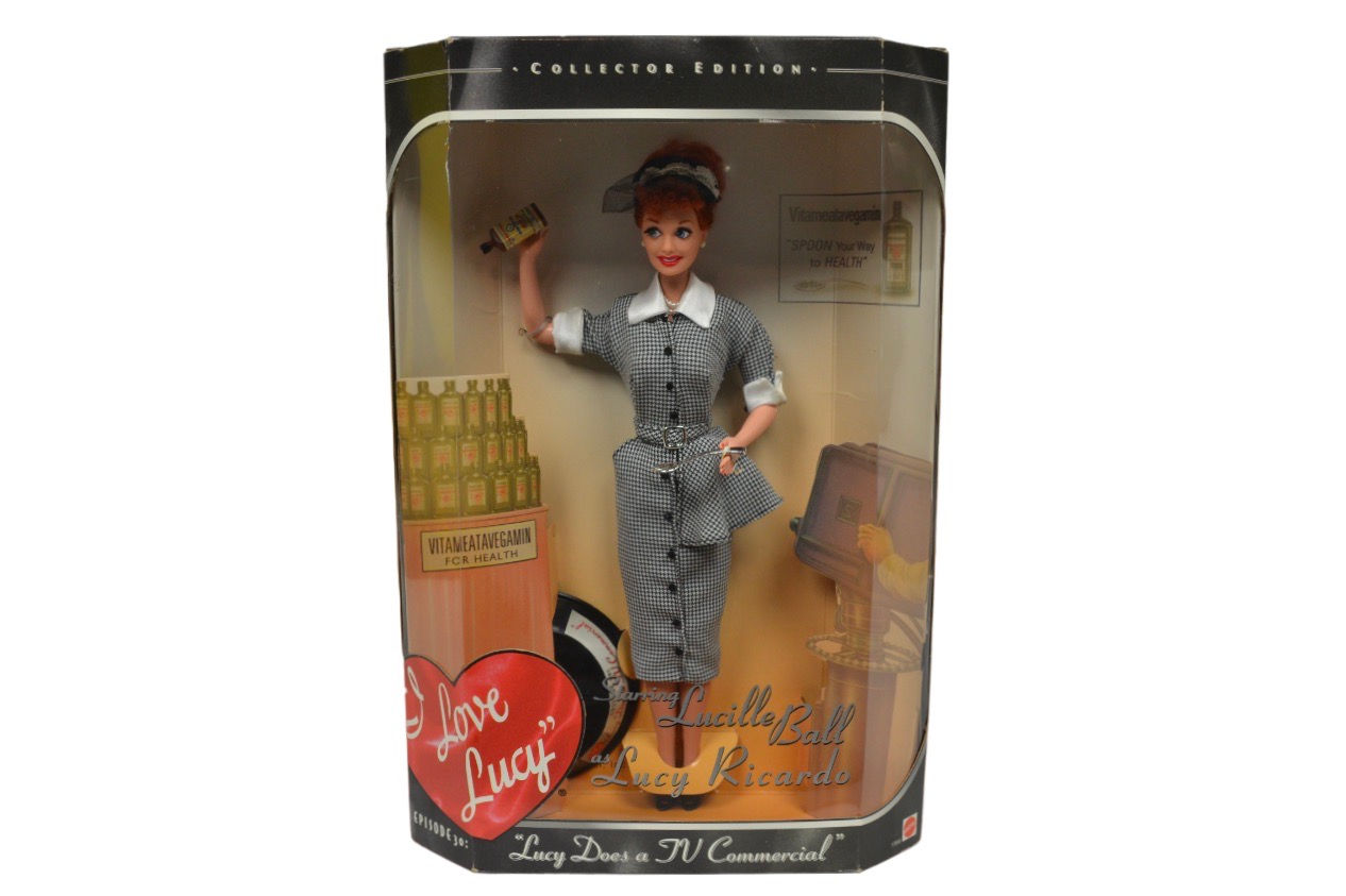 VINTAGE 1997 MATTEL LUCILLE BALL I LOVE LUCY  EPISODE 30 LUCY DOLL