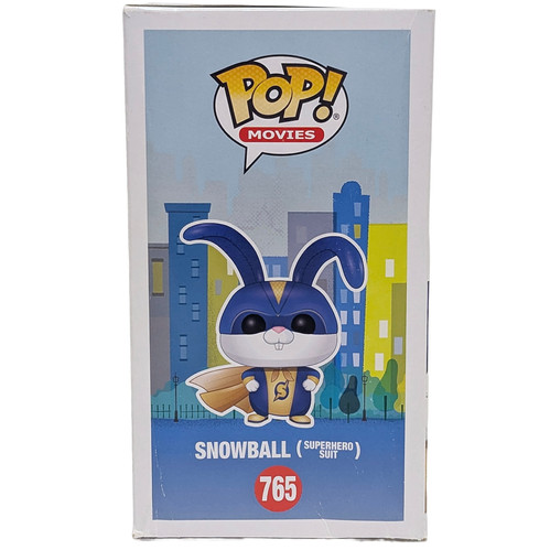 2019 FUNKO POP MOVIES PETS SNOWBALL FIG 765 (BOX NOT MINT