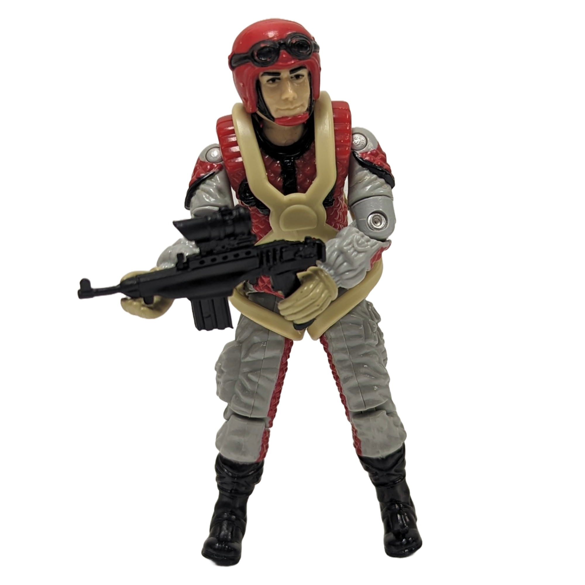 VINTAGE 1987 HASBRO G.I. JOE CRAZYLEGS FIG INCOMPLETE