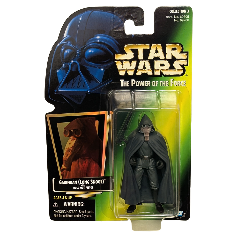 VINTAGE 1997 HASBRO STAR WARS POTF GARINDAN FIGURE