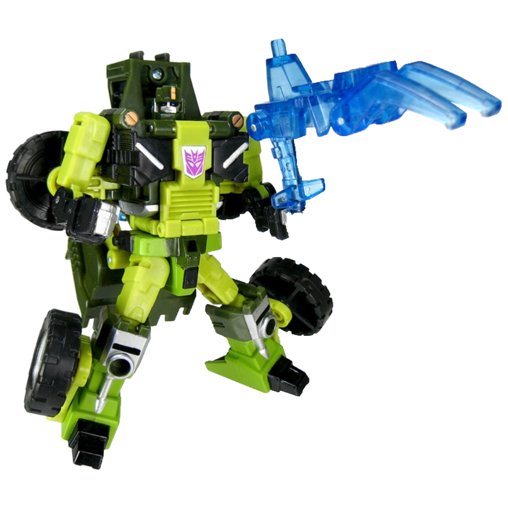 VINTAGE 2004 HASBRO TRANSFORMERS RID ENERGON SLEDGE FIG (INCOMPLETE)