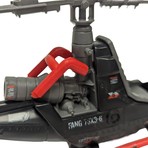 Gi Joe☆Cobra Fang MK5 Attack Helicopter F.A.N.G. | Joepedia