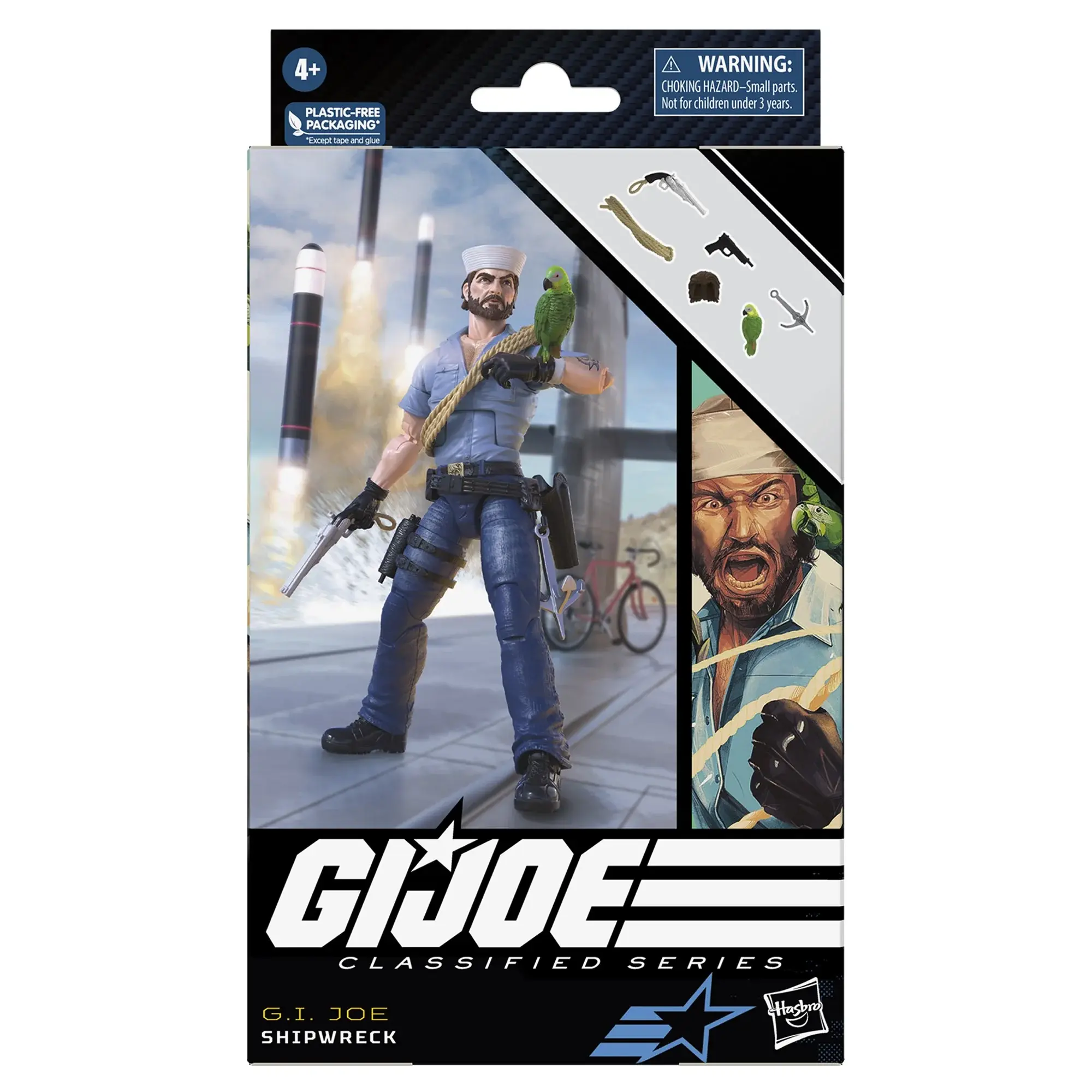 2023 HASBRO G.I. JOE CLASSIFIED SERIES 6" SHIPWRECK ACTION FIGURE
