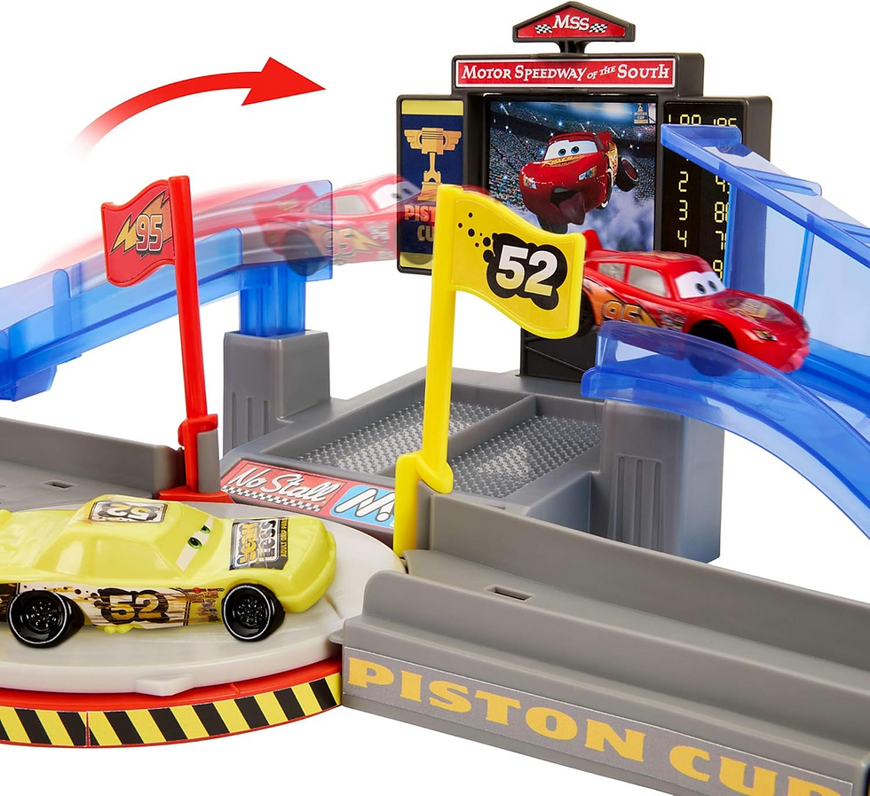 Thumbnail: 2024 MATTEL DISNEY PIXAR CARS PISTON CUP STUNTING SPEEDWAY SET