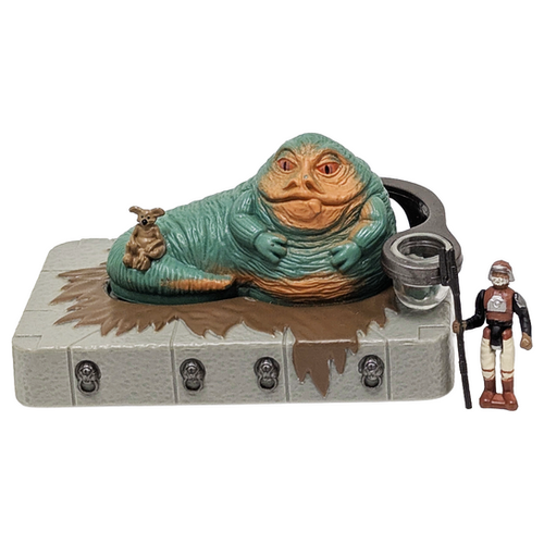 VINTAGE 1996 GALOOB STAR WARS ACTION FLEET JABBA SET LOOSE