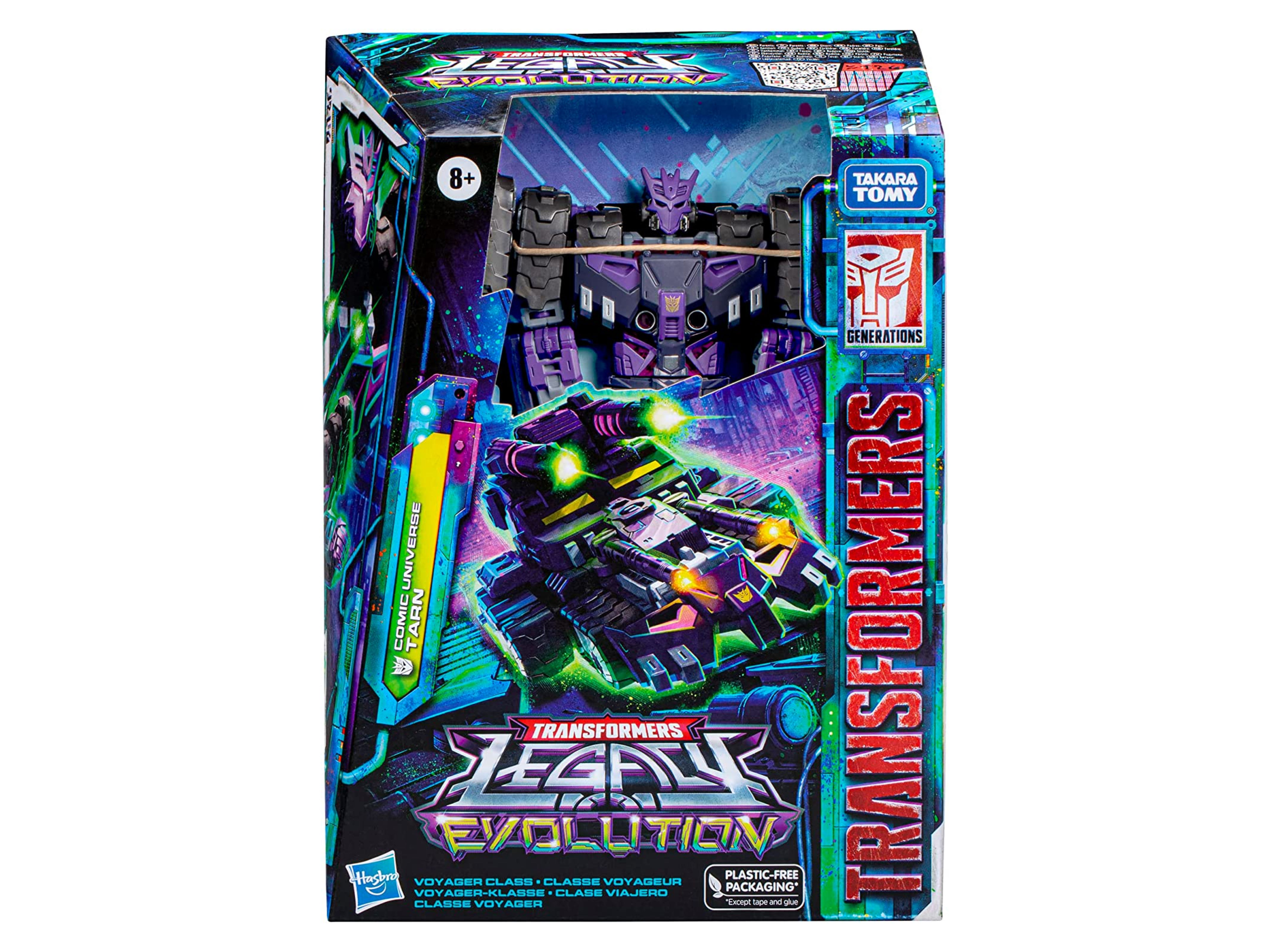 2023 HASBRO TRANSFORMERS LEGACY EVOLUTION VOYAGER CLASS COMIC UNIVERSE TARN ACTI