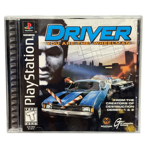 VINTAGE 1999 SONY PLAYSTATION PS1 DRIVER GAME TESTED