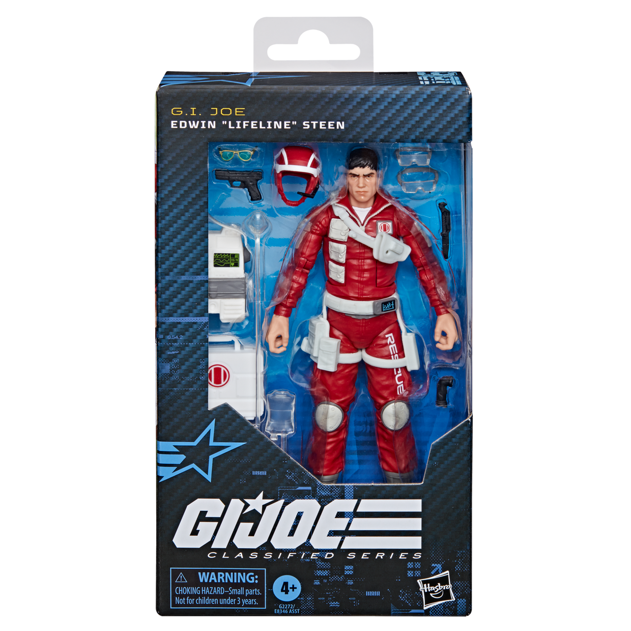 2026 HASBRO G.I. JOE CLASSIFIED SERIES #186 EDWIN LIFELINE STEEN 6-INCH FIGURE