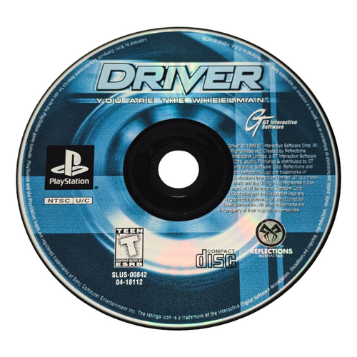 VINTAGE 1999 SONY PLAYSTATION PS1 DRIVER GAME TESTED Decades of