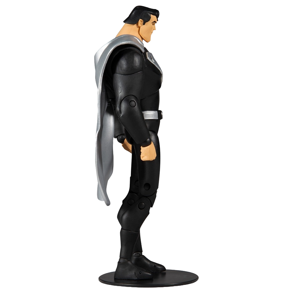Thumbnail: 2021 MACFARLANE DC MULTIVERSE ANIMATED SUPERMAN (BLACK SUIT) ACTION FIG