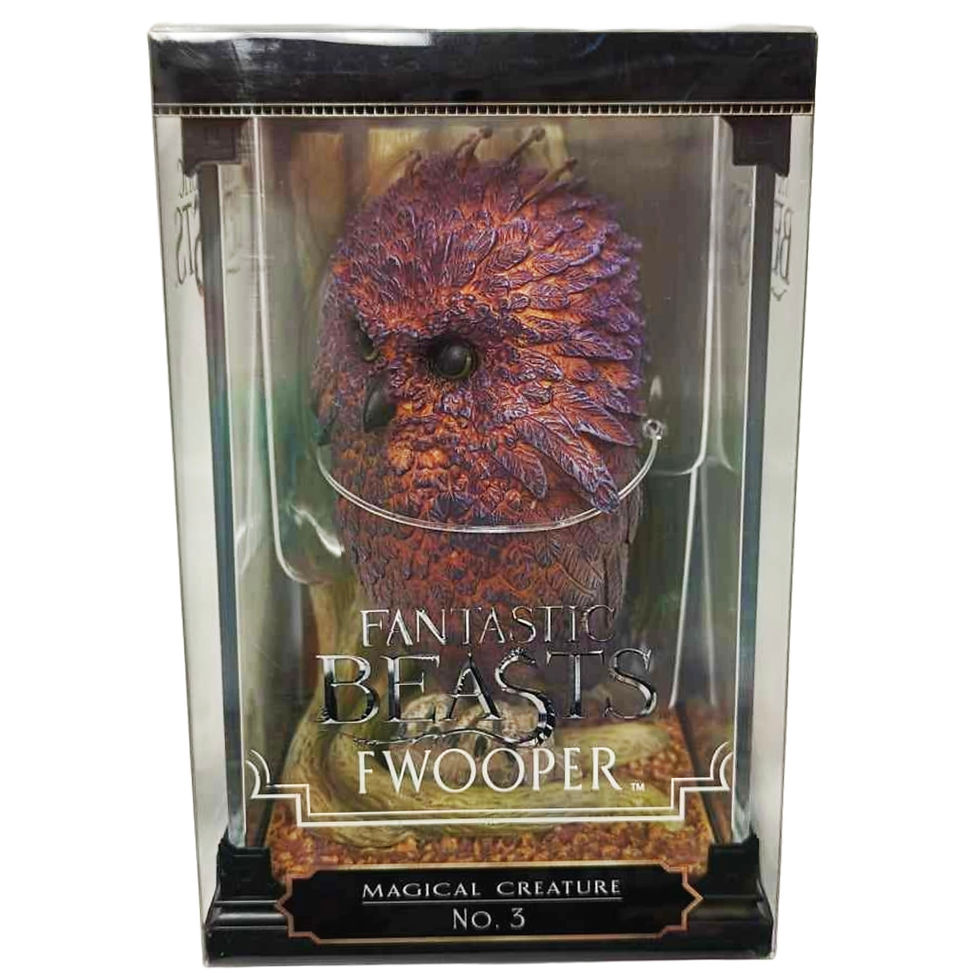 THE NOBLE COLLECTION FANTASTIC BEASTS FWOOPER MAGICAL CREATURE NO.3 FIGURE