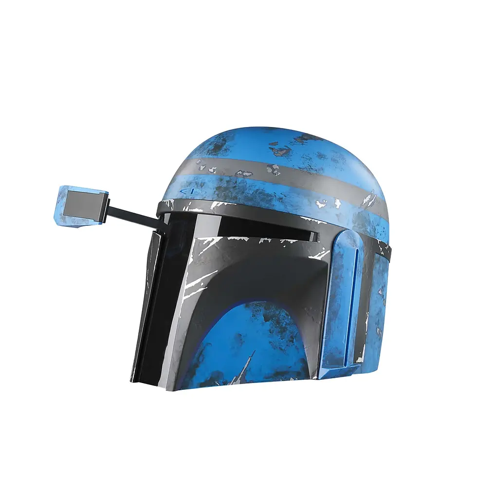 Thumbnail: 2023 HASBRO STAR WARS BLK SERIES AXE WOVES ELECTRONIC HELMET PROP REPLICA
