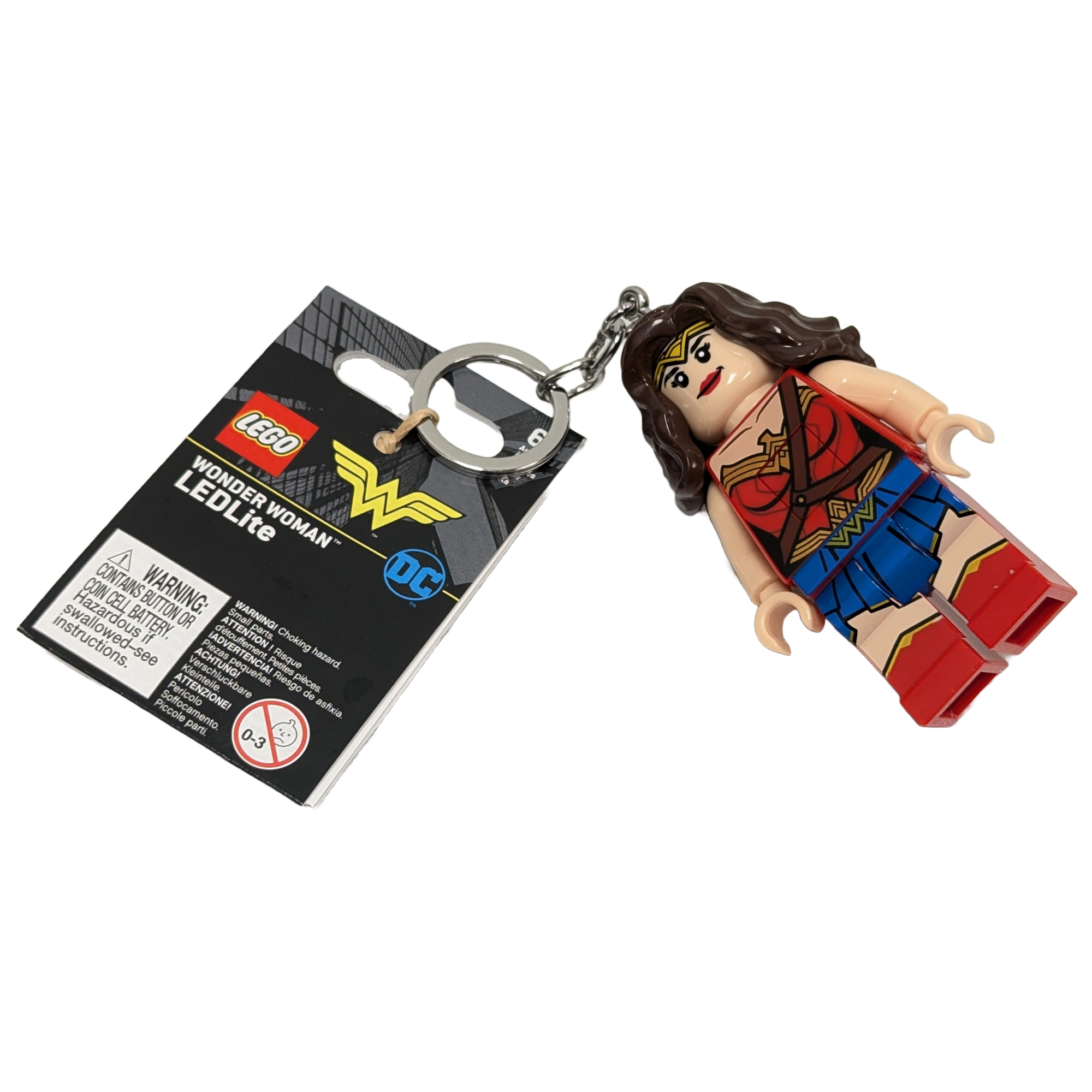 2020 LEGO WONDER WOMAN KEYCHAIN LIGHT