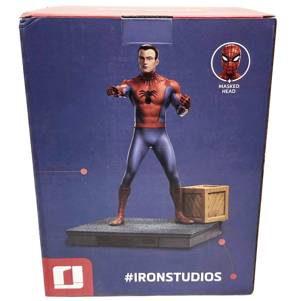 Thumbnail: 2023 IRON STUDIOS SPIDER-MAN 60's ANIMATED SERIES 1/10 STATUE