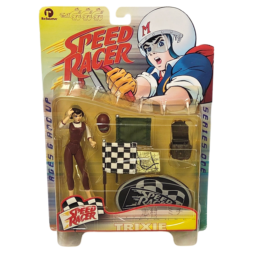 VINTAGE 1999 RESAURUS SPEED RACER TRIXIE FIGURE